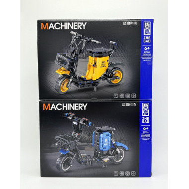 Конструктор ZHE GAO QL1265, QL1266, QL1267, QL1268, &quot;Электромобили&quot; 4 вида