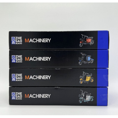 Конструктор ZHE GAO QL1265, QL1266, QL1267, QL1268, &quot;Электромобили&quot; 4 вида