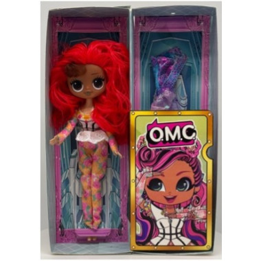 Кукла OMG на шарнирах ( Сюрприз) 22 см в наборе 7 аксессуаров  4 вида, цена за 1 шт