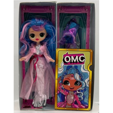Кукла OMG на шарнирах ( Сюрприз) 22 см в наборе 7 аксессуаров  4 вида, цена за 1 шт