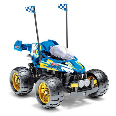 Конструктор Sembo 701901 &quot;Гоночная машина Vortex Q Car&quot; на радиоуправлении 388 дет.