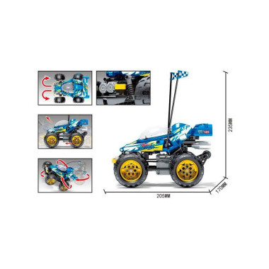 Конструктор Sembo 701901 &quot;Гоночная машина Vortex Q Car&quot; на радиоуправлении 388 дет.