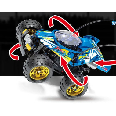 Конструктор Sembo 701901 &quot;Гоночная машина Vortex Q Car&quot; на радиоуправлении 388 дет.