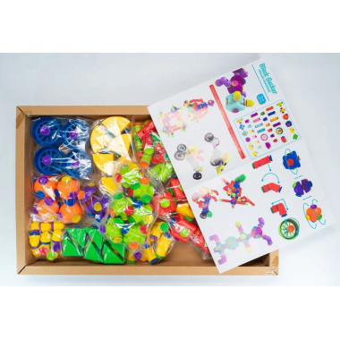 Конструктор Block Sucker на присосках 82 дет. 60х7х39см