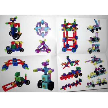 Конструктор Block Sucker на присосках 82 дет. 60х7х39см