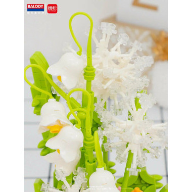 Конструктор Balody 18498 &quot;Ландыши&quot; 480 дет. 13x13x16.3