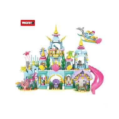 Конструктор WOMA 11833 &quot;Жемчужный Подводный замок&quot; 766 деталей