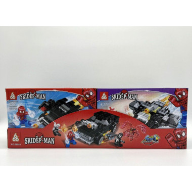 Конструктор 66084 Super Heroes &quot;Spider Man&quot; 8 шт. в упаковке 19х14х4.2см