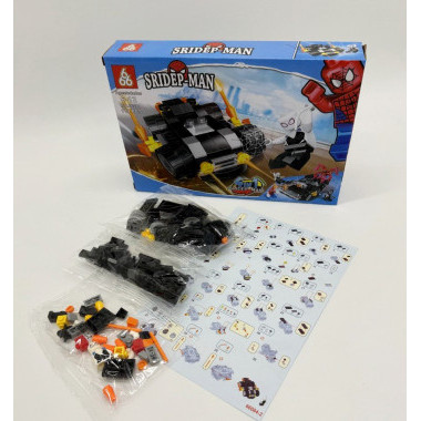 Конструктор 66084 Super Heroes &quot;Spider Man&quot; 8 шт. в упаковке 19х14х4.2см