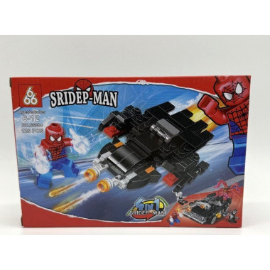 Конструктор 66084 Super Heroes &quot;Spider Man&quot; 8 шт. в упаковке 19х14х4.2см