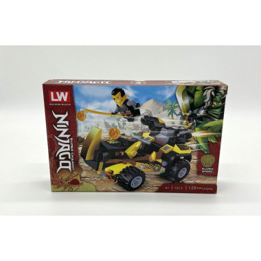 Конструктор LW 1013K Ninjago &quot;Скоростные машины&quot; 4 в одном  8 шт в упаковке 24х16х4.5см