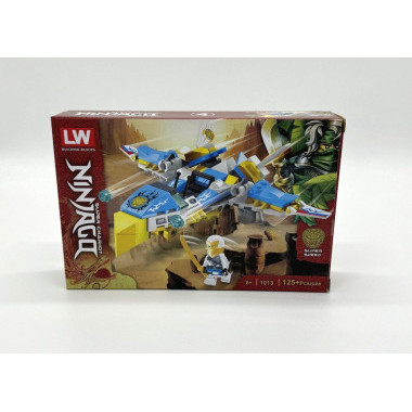 Конструктор LW 1013K Ninjago &quot;Скоростные машины&quot; 4 в одном  8 шт в упаковке 24х16х4.5см