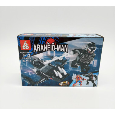 Конструктор 666 66008 &quot;Веном против Человека Паука&quot; 16 шт в д/б