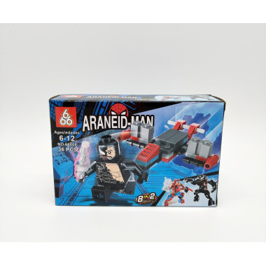 Конструктор 666 66008 &quot;Веном против Человека Паука&quot; 16 шт в д/б