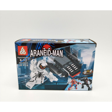 Конструктор 666 66008 &quot;Веном против Человека Паука&quot; 16 шт в д/б