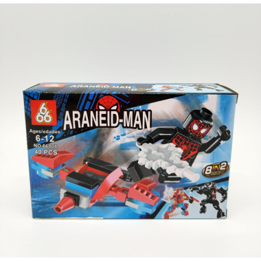 Конструктор 666 66008 &quot;Веном против Человека Паука&quot; 16 шт в д/б