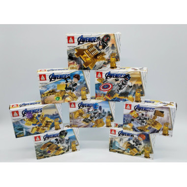 Конструктор 666 66015 Супергерои "Перчатка Всевластия" 16в1, 16 шт в упаковке Конструктор 666 66015 Супергерои "Перчатка Всевластия" 16в1, 16 шт в упаковке