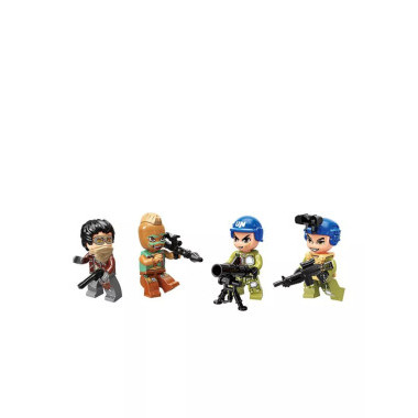 Конструктор Qman C3213 «Противовоздушная оборона» 719 дет.  52х34х65 см