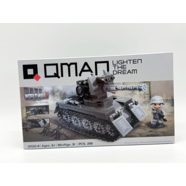 Конструктор Qman C21021 Техника &quot;Военная техника&quot; 4 шт в д/б