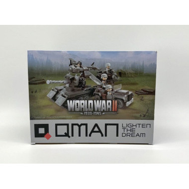 Конструктор Qman C21021 Техника &quot;Военная техника&quot; 4 шт в д/б