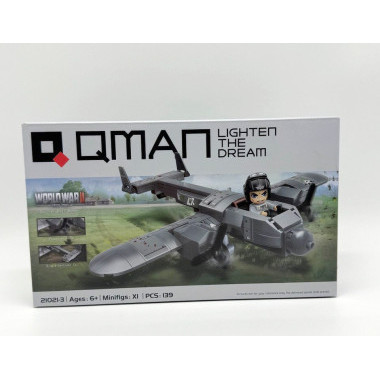 Конструктор Qman C21021 Техника &quot;Военная техника&quot; 4 шт в д/б