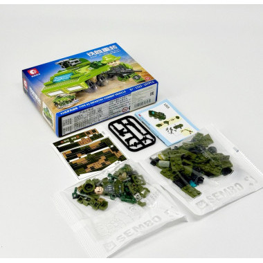 Конструктор Sembo 1320-1327 Техника &quot;Военная техника&quot; 8 шт в д/б