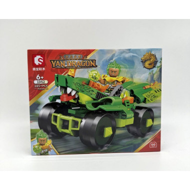 Конструктор д/б Sembo 1050-1053 Дракон &quot;Мотоциклы&quot; 4 вида 4 шт. в упаковке 24х19х5