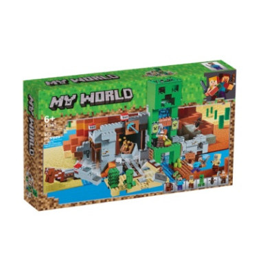 Конструктор Lepin 11363 Майнкрафт "Пещера Крипера" Конструктор Lepin 11363 Майнкрафт "Пещера Крипера"
