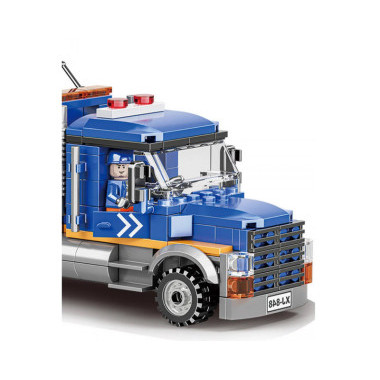 Конструктор BBlock XJ-848F Сити &quot;Городской дорожно-спасательный трактор T600&quot; 410 дет. 30х7х48 см