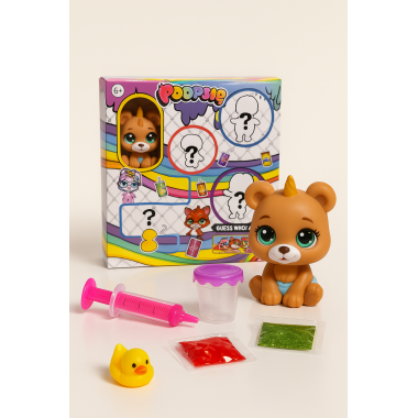 Куклы Питомцы Poopsies слайм  и аксессуары  в коробке 24х28см