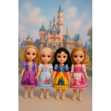 Мини принцессы 6 видов.