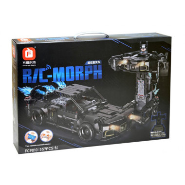 Конструктор Forange Block FC9010 Трансформер+машина 2в1 на радиуправлении 557дет. 52x7x66