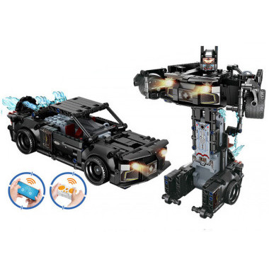 Конструктор Forange Block FC9010 Трансформер+машина 2в1 на радиуправлении 557дет. 52x7x66