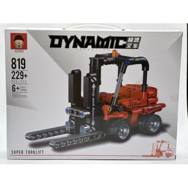 Конструктор Dynamic 819 Техника "Погрузчик" 229 дет Конструктор Dynamic 819 Техника "Погрузчик" 229 дет