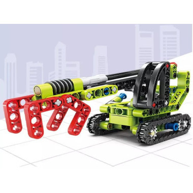 Конструктор GBL 1081 Строительная техника 8в1 видов в д/б