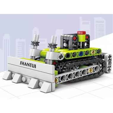 Конструктор GBL 1081 Строительная техника 8в1 видов в д/б