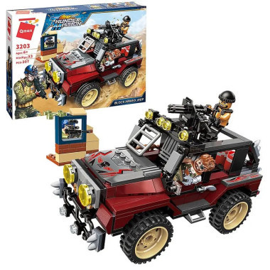 Конструктор Qman 3203 &quot;Супер спасательный Джип&quot; 307 дет