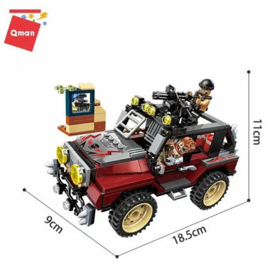 Конструктор Qman 3203 &quot;Супер спасательный Джип&quot; 307 дет