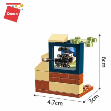 Конструктор Qman 3203 &quot;Супер спасательный Джип&quot; 307 дет