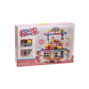 Конструктор Wisdom 6787-6 Duplo &quot;Кафе на колесах&quot; 177 дет 33х9х44 см