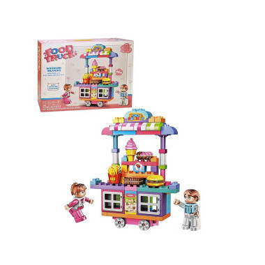 Конструктор Wisdom 6787-6 Duplo &quot;Кафе на колесах&quot; 177 дет 33х9х44 см