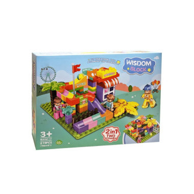 Конструктор Wisdom 6787-17 Duplo "Лабиринт для шариков: Дом" 229 дет
