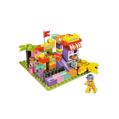 Конструктор Wisdom 6787-17 Duplo &quot;Лабиринт для шариков: Дом&quot; 229 дет