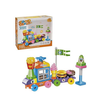 Конструктор Wisdom 6787-3 Duplo &quot;Передвижное кафе&quot; 68 дет 24х8х27 см