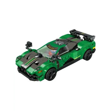 Конструктор MingDi 10078 Техника &quot;Зеленый гоночный авто&quot; 284 дет.