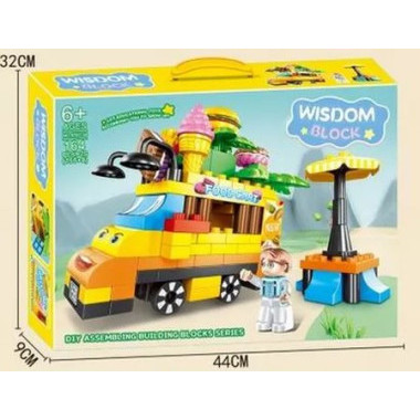 Конструктор Wisdom 6787-20 Duplo "Фургон с продуктами" 164 дет 109х33х90 см Конструктор Wisdom 6787-20 Duplo "Фургон с продуктами" 164 дет 109х33х90 см