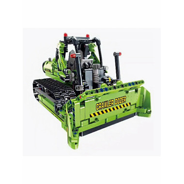 Конструктор Yonglexing 11035 Робот 2в1 &quot;Зеленый трансформер&quot; на радиоуправлении 763 дет. 37х7х54