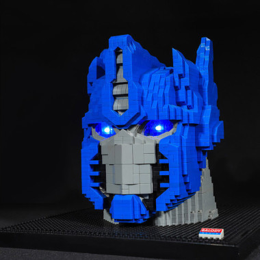 Конструктор Balody 12002 Супергерои &quot;Оптимус Прайм&quot; глаза светятся 1823 дет. 29x25.5x11 см