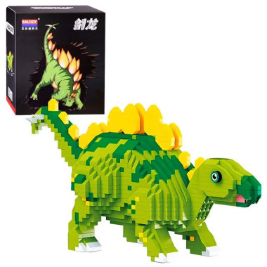 Конструктор Balody 18400 Динозавр &quot;Стегозавр&quot; 1318 дет. 16.5x18x8 см