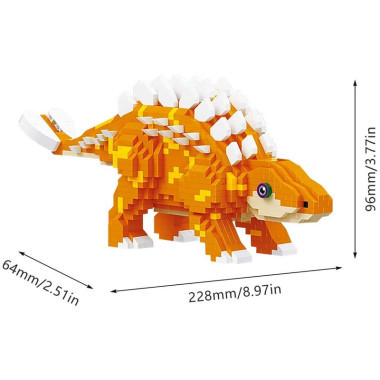 Конструктор Balody 18399 Динозавр &quot;Анкилозавр&quot; 1196 дет. 16.5x18x8 см